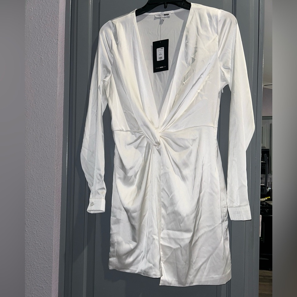 Fashion Nova White Dress